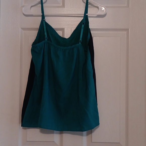 NY&C Teal and Navy Women's Tank Top - Picture 2 of 2